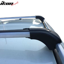 Load image into Gallery viewer, 2014-2020 Nissan Rogue OE Luxury Black Roof Rack Cross Bar Aluminum