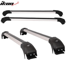 Load image into Gallery viewer, 2014-2020 Nissan Rogue OE Luxury Black Roof Rack Cross Bar Aluminum