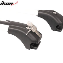 Load image into Gallery viewer, 2014-2020 Nissan Rogue OE Luxury Black Roof Rack Cross Bar Aluminum