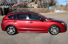 Load image into Gallery viewer, 2012-2016 Subaru Impreza XV Crosstrek Unpainted Black Roof Rack Cross