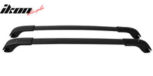 Load image into Gallery viewer, 2012-2016 Subaru Impreza XV Crosstrek Unpainted Black Roof Rack Cross