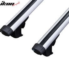 Load image into Gallery viewer, Universal Silver Roof Rack Cross Bar Cargo Luggage Carrier Aluminum