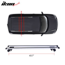 Load image into Gallery viewer, Universal SUV Roof Rack Cross Bar Cargo Luggage Carrier Aluminum