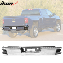 Load image into Gallery viewer, 2014-2018 Silverado GMC Sierra 1500 Rear Step Bumper w/o Sensor Holes