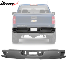 Load image into Gallery viewer, 2014-2018 Silverado GMC Sierra 1500 Rear Step Bumper w/ Sensor Holes