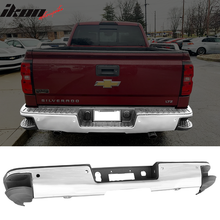 Load image into Gallery viewer, 2014-2018 Silverado GMC Sierra 1500 Rear Step Bumper w/ Sensor Holes