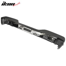 Load image into Gallery viewer, 1999-2006 Chevy Silverado Sierra Chrome Black Rear Step Bumper Steel