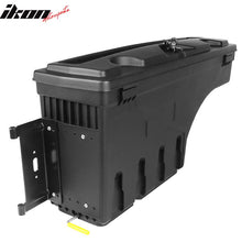 Load image into Gallery viewer, 2007-2018 Chevy Silverado Black Truck Bed Storage Box Driver Side ABS