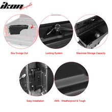 Load image into Gallery viewer, 2015-2023 Ford F-150 Black Truck Bed Storage Box Driver Side ABS