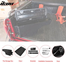 Load image into Gallery viewer, 2007-2019 Toyota Tundra Black Truck Bed Storage Box Driver Side ABS