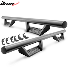 Load image into Gallery viewer, 2007-2018 Chevy Silverado Extended Cab BCK Style Black Running Boards