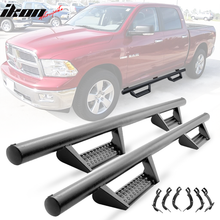 Load image into Gallery viewer, 2009-2023 Dodge Ram Crew Cab BCK Style Black Running Boards