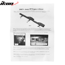 Load image into Gallery viewer, 2007-2018 Jeep Wrangler BCK Style 2PCS Running Boards Side Step Bars