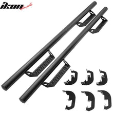 Load image into Gallery viewer, 2007-2018 Chevy Silverado Extended Cab BCT Style Black Running Boards