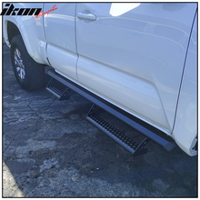 Load image into Gallery viewer, 2005-2022 Toyota Tacoma Access Cab OE Style Black Running Boards Steel