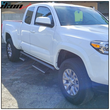 Load image into Gallery viewer, 2005-2022 Toyota Tacoma Access Cab OE Style Black Running Boards Steel