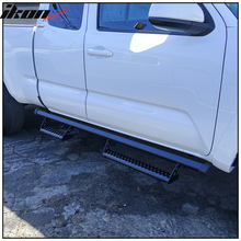 Load image into Gallery viewer, 2005-2022 Toyota Tacoma Access Cab OE Style Black Running Boards Steel