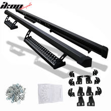 Load image into Gallery viewer, 2005-2022 Toyota Tacoma Double Cab OE Style Black Running Boards Steel