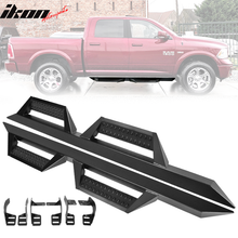 Load image into Gallery viewer, 2009-2023 Dodge Ram Crew Cab BZ Style Black Running Boards Side Step