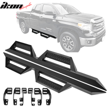 Load image into Gallery viewer, 2007-2021 Toyota Tundra Crew Double Cab BZ Style Black Running Boards