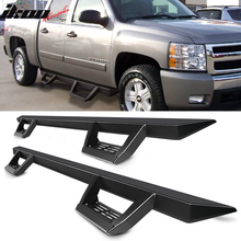 Load image into Gallery viewer, 2007-2018 Chevy Silverado GMC Sierra V2 Unpainted Running Board Steel