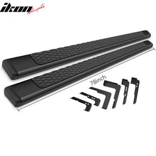 Load image into Gallery viewer, Fits 99-13 Chevy Silverado Double Cab Running Board Nerf Bar 78in
