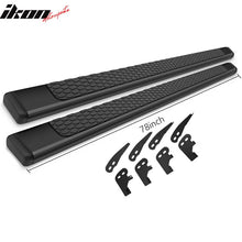 Load image into Gallery viewer, Fits 04-10 Dodge Durango Ram Black Step Bars Running Boards 78in Pair