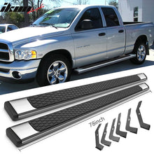 Load image into Gallery viewer, Fits 02-08 Dodge Ram Quad Cab 78in Ram OE Step Bars Running Boards SS