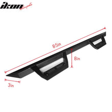 Load image into Gallery viewer, 2009-2023 Dodge Ram 1500 IKON V2 Style Black Running Board Solid Steel