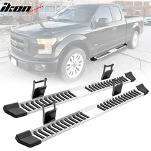 Load image into Gallery viewer, 2015-2022 Ford F-150 Super Cab V Type Running Boards Side Step Bars