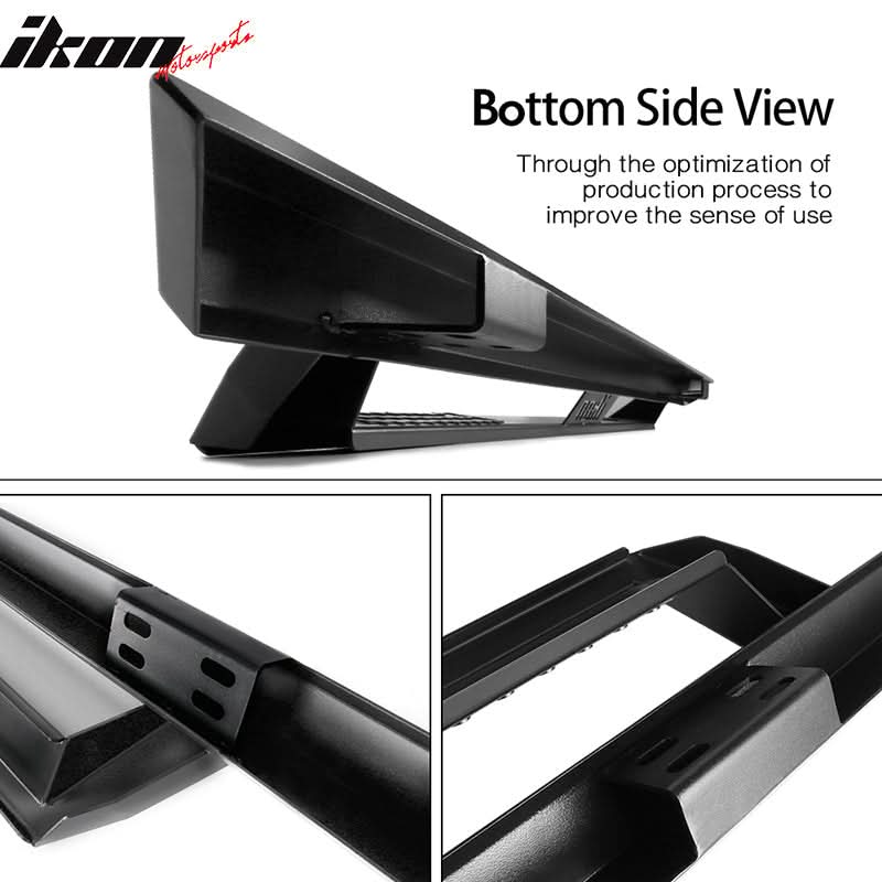 1999-2016 Ford F-250 Superduty IKON V1 Style Side Running Boards Steel