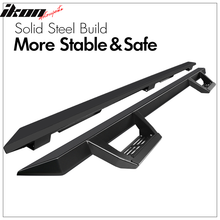 Load image into Gallery viewer, 2009-2023 Dodge Ram 1500 IKON V2 Style Black Running Board Solid Steel