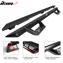 Load image into Gallery viewer, 2009-2023 Dodge Ram 1500 IKON V2 Style Black Running Board Solid Steel