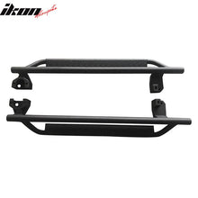 Load image into Gallery viewer, 2007-2018 Jeep Wrangler JK Black Steel V1 Running Boards Side Step Bar