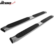 Load image into Gallery viewer, 2004-2014 Ford F150 Extended Cab OE Silver Black Running Board Steel