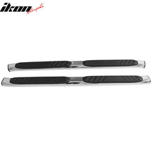 Load image into Gallery viewer, 2004-2014 Ford F150 Crew Cab OE Style Silver Black Running Board Steel