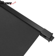 Load image into Gallery viewer, 2018-2023 Chevrolet Traverse Black Trunk Cargo Cover PVC Aluminum Rod