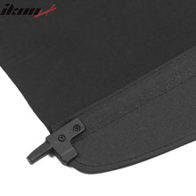 Load image into Gallery viewer, 2018-2023 Chevrolet Traverse Black Trunk Cargo Cover PVC Aluminum Rod