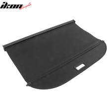 Load image into Gallery viewer, 2024-2025 Chevrolet Trax Black Retractable Rear Trunk Cargo Cover Canv