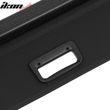 Load image into Gallery viewer, 2024-2025 Chevrolet Trax Black Retractable Rear Trunk Cargo Cover Canv