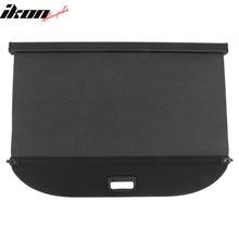 Load image into Gallery viewer, 2024-2025 Chevrolet Trax Black Retractable Rear Trunk Cargo Cover Canv