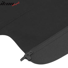 Load image into Gallery viewer, 2017-2023 GMC Acadia Black Rear Trunk Cargo Cover PVC Aluminum Rod