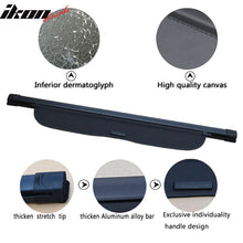 Load image into Gallery viewer, 2012-2016 Honda CR-V OE Rear Luggage Cargo Cover Vinly Aluminum Rod