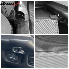 Load image into Gallery viewer, 2023-2024 Honda HR-V Carbon Fiber Print Retractable Trunk Cargo Cover