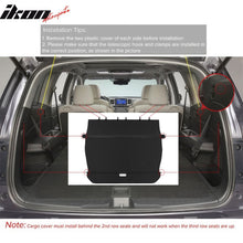 Load image into Gallery viewer, 2016-2022 Honda Pilot Factory PVC Cloth Retractable Cargo Cover Shade