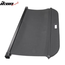 Load image into Gallery viewer, 2019-2025 INFINITI QX50 4DR Black Trunk Cargo Cover PVC Aluminum Rod