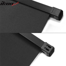 Load image into Gallery viewer, 2017-2022 Kia Niro 4DR Black Rear Trunk Cargo Cover PVC Aluminum Rod