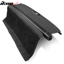 Load image into Gallery viewer, 2008-2015 Smart Fortwo OE Style Black Cargo Cover Vinly Aluminum Rod