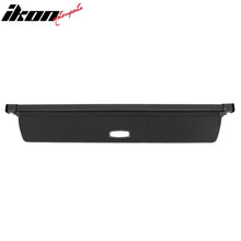 Load image into Gallery viewer, 2022-2024 Rivian R1S Black Retractable Rear Trunk Cargo Cover Canvas