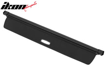 Load image into Gallery viewer, 2022-2024 Rivian R1S Black Retractable Rear Trunk Cargo Cover Canvas